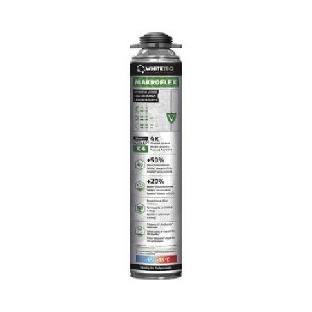 Makroflex Whiteteq Pro polümeervaht, 750 ml | HL Autoosad