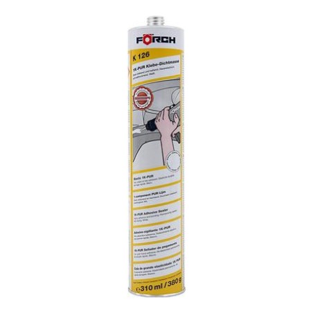 Förch K126 kereliitehermeetik, valge, 310 ml | HL Autoosad