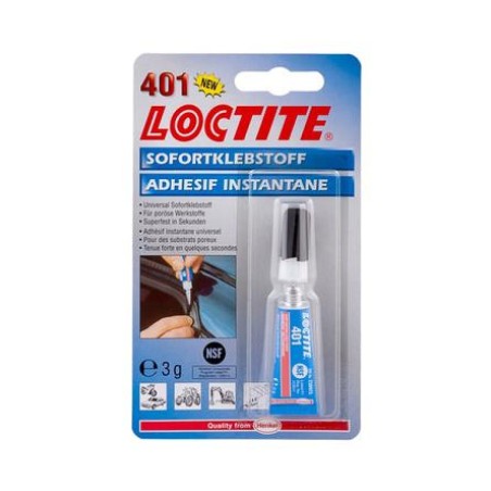 Loctite 401 tsüanoakrülaatliim, 3 g | HL Autoosad