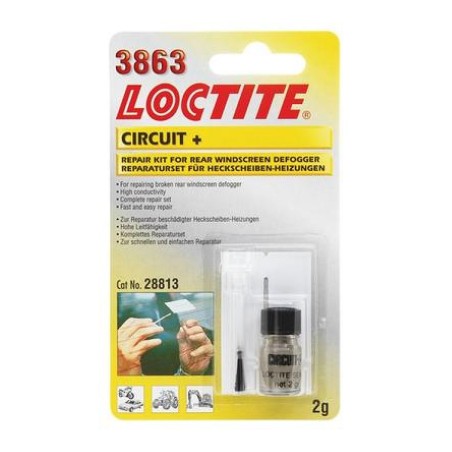 Loctite 3863 tagaklaasisoojendi paranduskomplekt, 2 g | HL Autoosad