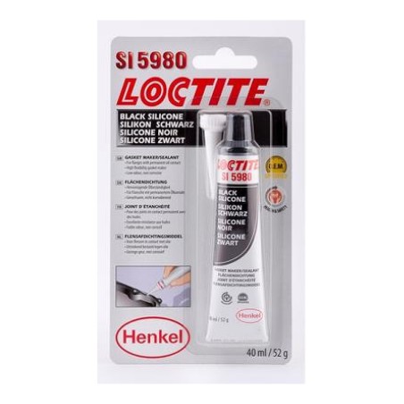 Loctite 5980 silikoonhermeetik, must, 40 ml | HL Autoosad