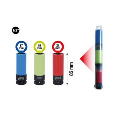 KS Tools valuveljepadrunite komplekt 1/2" 17/19/21 mm | HL Autoosad