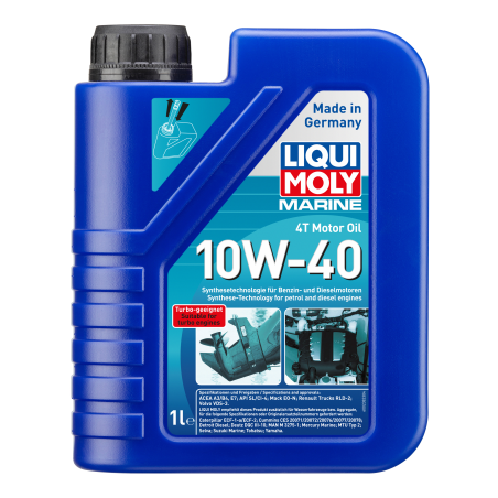 Liqui Moly Marine 4T mootoriõli 10W-40 1 L | HL Autoosad
