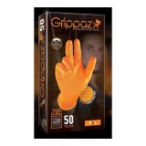 Laser Tools Grippaz nitriilkindad, oranžid, M, 50 tk | HL Autoosad