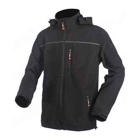 K27 softshell-jakk, must, suurus 48 | HL Autoosad