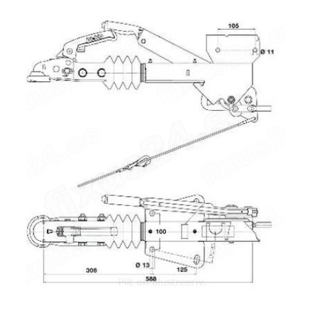 Veopea AL-KO 90S/3 AK161 700–1000 kg | HL Autoosad