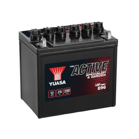 Yuasa 12 V 26 Ah 250 A Garden aku 187 x 127 x 181 | HL Autoosad