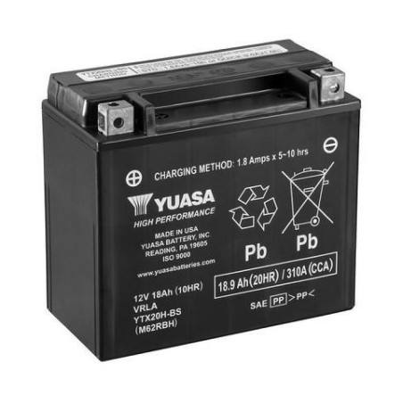 Yuasa YTX20H-BS 12 V High Performance MF aku | HL Autoosad