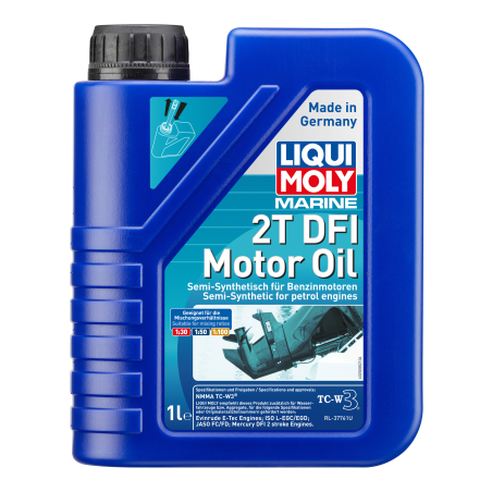 Liqui Moly Marine 2T DFI mootoriõli 1 L | HL Autoosad