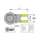 Kuulpesa, metall L 19 M6 | HL Autoosad