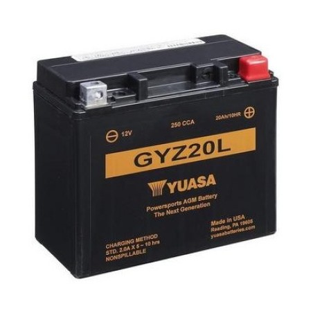 Yuasa GYZ20L 12 V aku | HL Autoosad