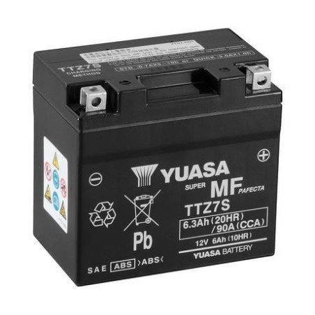 Yuasa TTZ7S 12 V 6 Ah MF VRLA aku | HL Autoosad