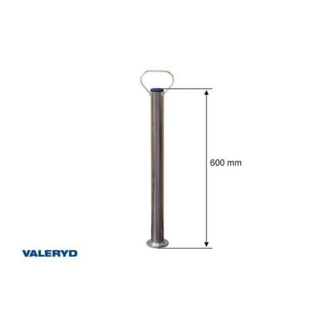 Tugijalg Ø 48 mm 600 mm jalaplaadiga ja crank | HL Autoosad