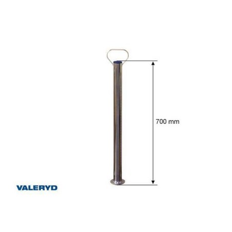 Tugijalg Ø 48 mm 700 mm jalaplaadiga ja crank | HL Autoosad