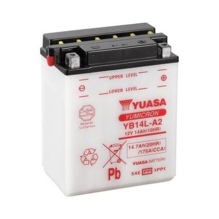 Yuasa YuMicron YB14L-A2 12 V aku | HL Autoosad