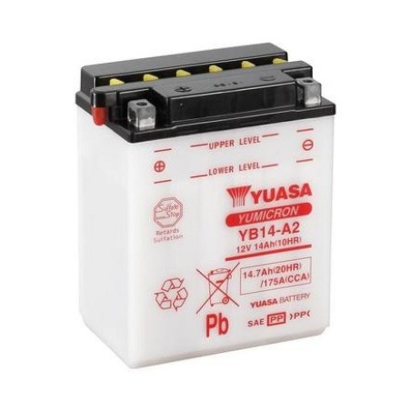 Yuasa 12 V YuMicron aku YB14-A2 14 Ah | HL Autoosad