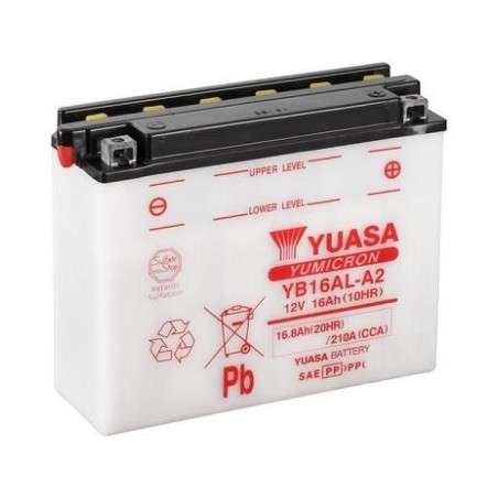 Yuasa 12 V YuMicron aku YB16AL-A2 16 Ah | HL Autoosad