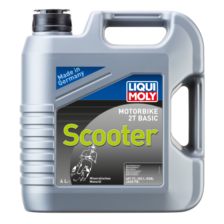 Liqui Moly MOTO 2T Basic Scooter Street rolleriõli 4 L | HL Autoosad