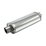 Mufflex ovaalne summuti Turbolight, roostevaba | HL Autoosad