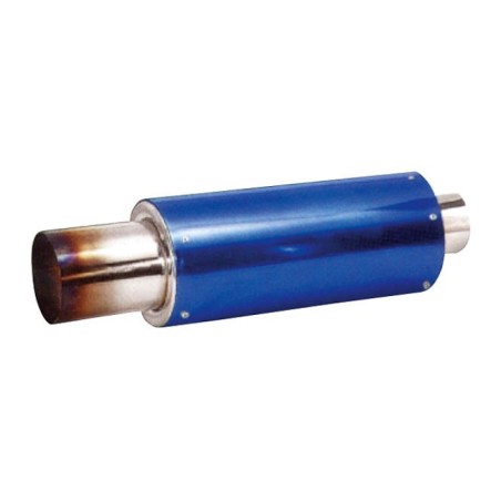 Mufflex spordisummuti sinine, 1 väljalase, Ø 114 mm | HL Autoosad