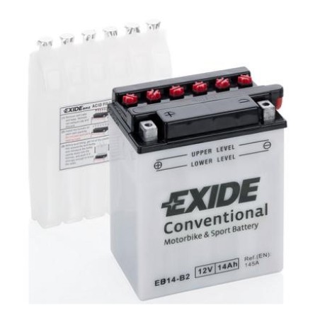 Exide 12 V 14 Ah 145 A hooldatav mootorrattaaku | HL Autoosad