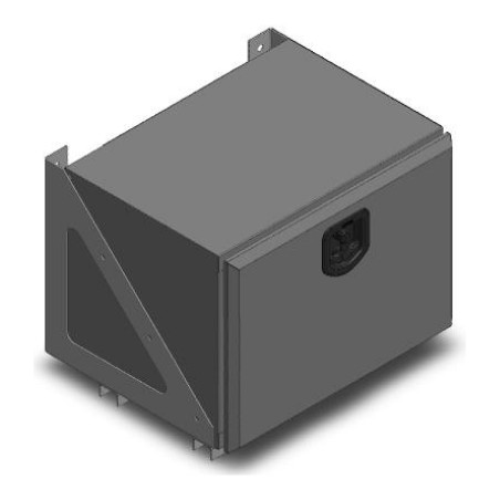 Alumiiniumist tööriistakasti kandur 450 x 450, paar | HL Autoosad