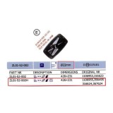 Peilituote peegel 426 x 231 mm, 24 V, Scania 3-seeria | HL Autoosad