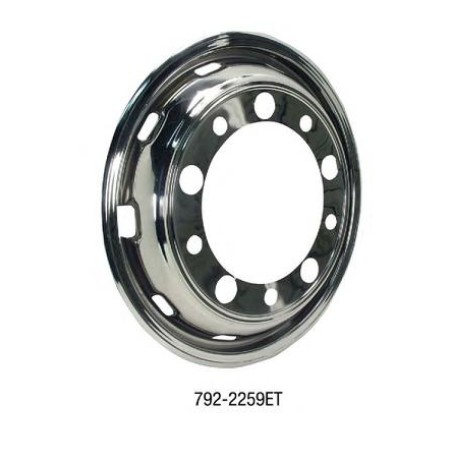Ilukilp 22,5 x 9,00, roostevaba, ees, paar | HL Autoosad