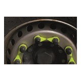 Rattamutri asendinäidik 32 mm, kollane | HL Autoosad