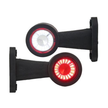 Gabariidituli LED pun/val, 12/24 V, H 131 mm | HL Autoosad