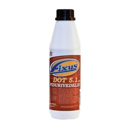 Fixus pidurivedelik DOT5.1 0,5 L | HL Autoosad