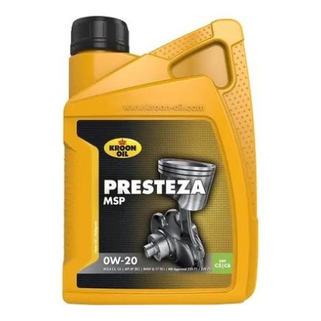 Kroonoil Presteza MSP 0W-20 1 L | HL Autoosad