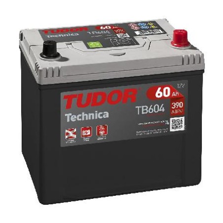 Tudor 60 Ah 390 A 230 x 173 x 222 Technica | HL Autoosad