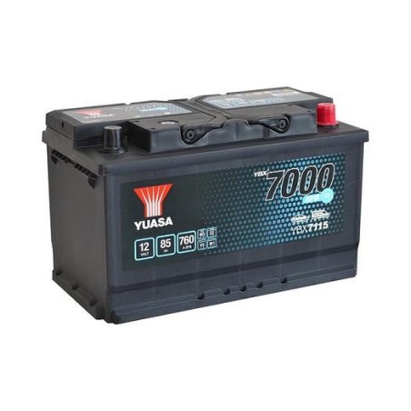 Yuasa YBX7115 12 V 85 Ah 760 A EFB aku 317 x 175 x 190 | HL Autoosad