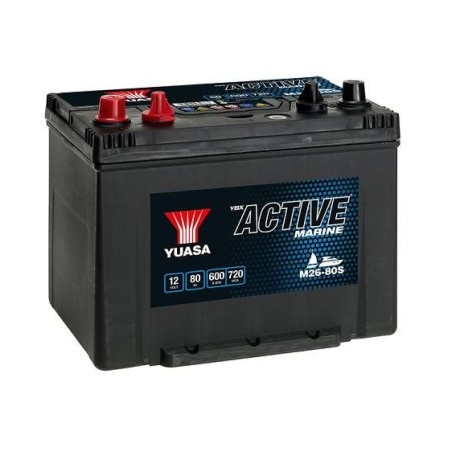 Yuasa M26-80S marine aku 12 V 80 Ah 600 A | HL Autoosad