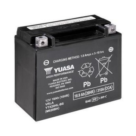 Yuasa YTX20HL-BS 12 V 18.9 Ah 310 A agm-aku | HL Autoosad