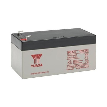 Yuasa NP2.8-12 12 V 2.8 Ah pliiaku | HL Autoosad