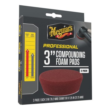 Meguiar's Professional lõikepadi 3", 3 tk | HL Autoosad
