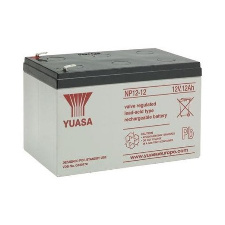 Yuasa NP12-12 12 V 12 Ah pliiaku | HL Autoosad