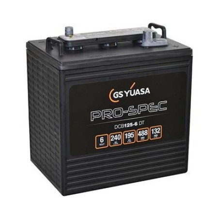 Yuasa Pro-Spec DCB125-6 6 V pliiaku | HL Autoosad