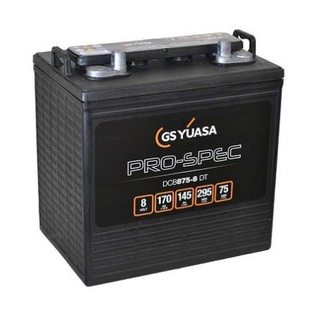 Yuasa Pro-Spec DCB875-8 8 V 170 Ah pliiaku | HL Autoosad