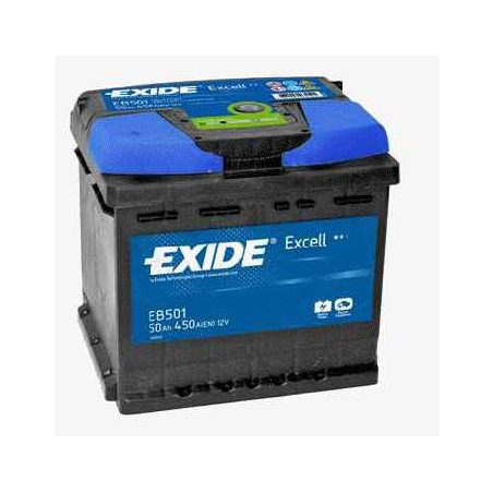 Exide Excell 50 Ah 450 A 207 x 175 x 190 (+/-) | HL Autoosad