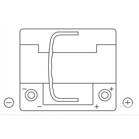 Exide AGM 50 Ah 570 A 207 x 175 x 190 (-/+) | HL Autoosad