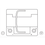 Exide AGM 50 Ah 570 A 207 x 175 x 190 (-/+) | HL Autoosad