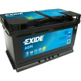 Exide AGM aku 80 Ah 800 A 315 x 175 x 190 (-/+) | HL Autoosad