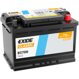 Exide Classic 70 Ah 640 A 278 x 175 x 190 (-/+) | HL Autoosad