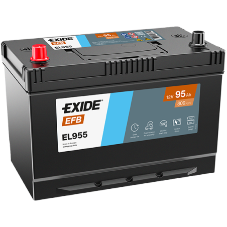 Exide EFB 95 Ah 800 A 306 x 173 x 222 (+/-) | HL Autoosad