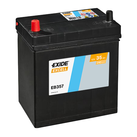 Exide Excell 35 Ah 240 A 187 x 127 x 220 (+/-) | HL Autoosad
