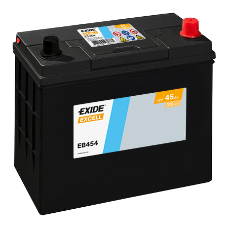 Exide Excell 45 Ah 330 A 237 x 127 x 227 (-/+) | HL Autoosad