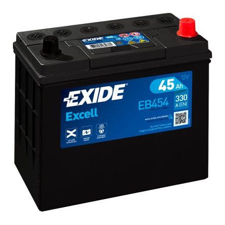 Exide Excell 45 Ah 330 A 237 x 127 x 227 (-/+) | HL Autoosad